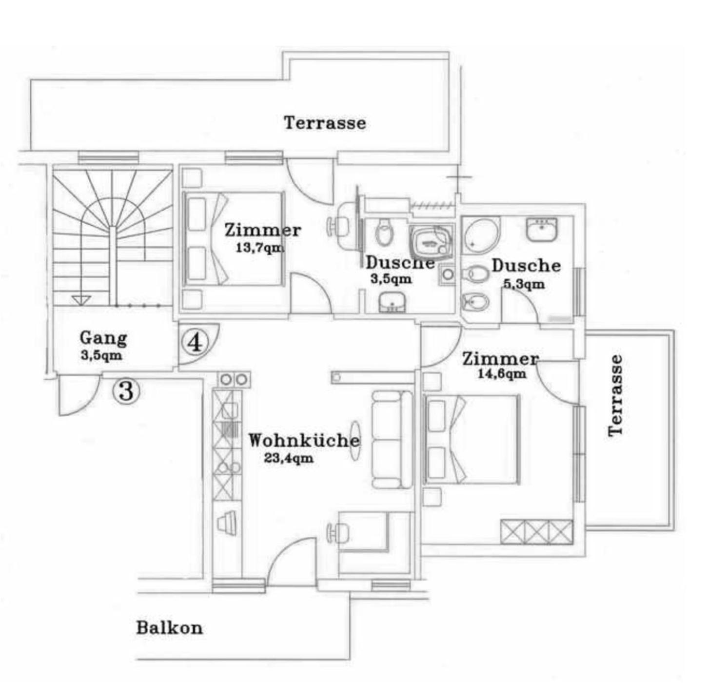 Appartementhaus Tratter 라군도 외부 사진